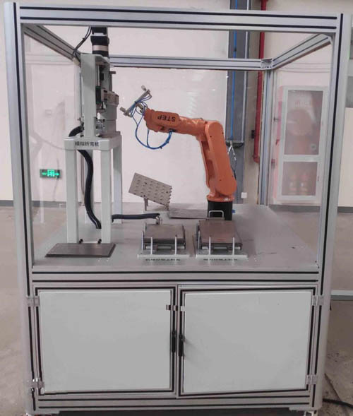 HYZW-01工業(yè)機器人鈑金折彎工作站