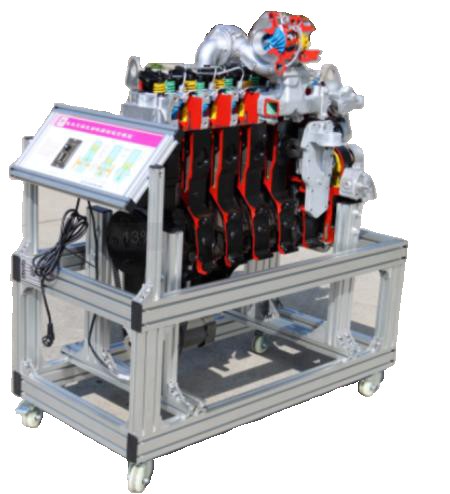 HY-QCM2康明斯6BT發(fā)動機(jī)解剖運行實訓(xùn)臺